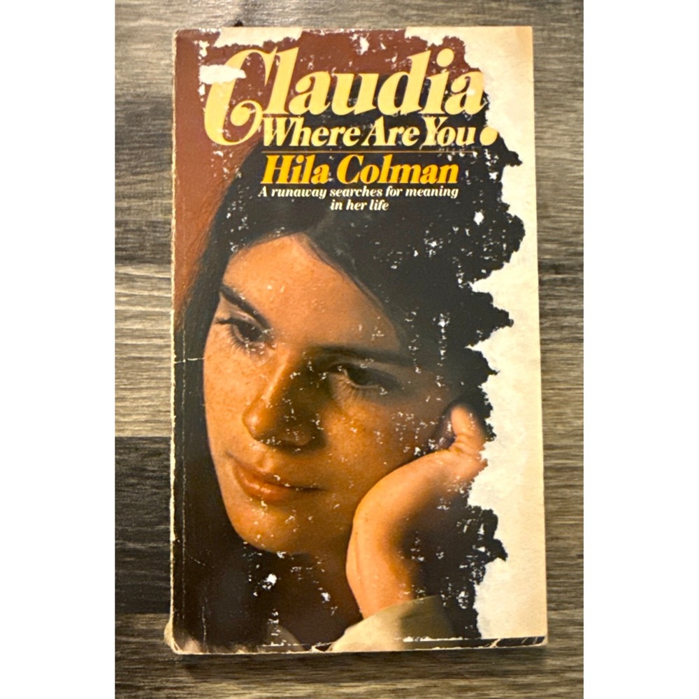 Archway Paperback Claudia Where Are You Hila Colman OS Fair Vintage YA Fiction